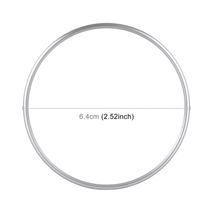 Car Headlight Switch Decorative Ring for Volkswagen Golf (Silver) by buy2fix