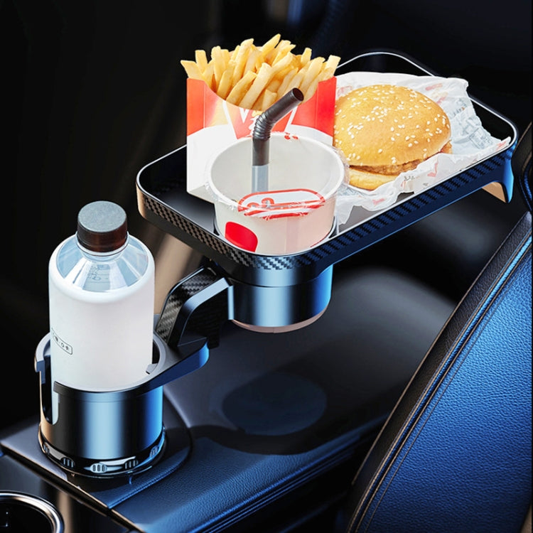 Car 360 Degree Rotation Water Cup Holder Multi-functional Dining Table by buy2fix