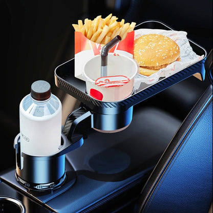 Car 360 Degree Rotation Water Cup Holder Multi-functional Dining Table by buy2fix