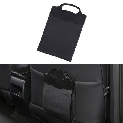 Car Multi-functional Hanging Front Trash Can with LED Light, 28 x 18cm (Black) by buy2fix