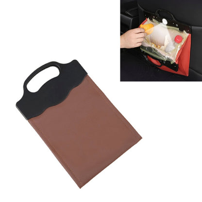 Car Multi-functional Hanging Front Trash Can with LED Light, 28 x 18cm (Coffee) by buy2fix