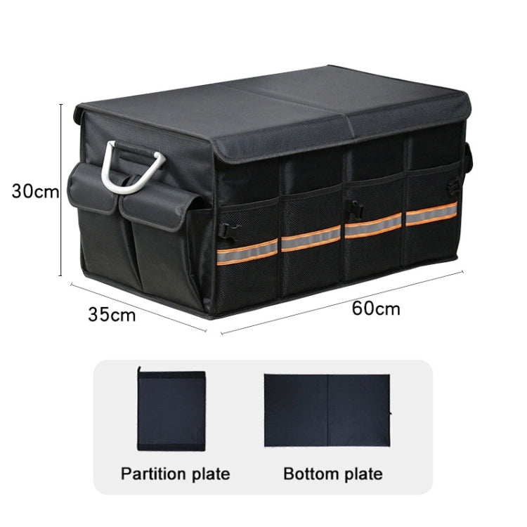 Car Trunk Foldable Storage Box, Capacity: 66L (Black) by buy2fix