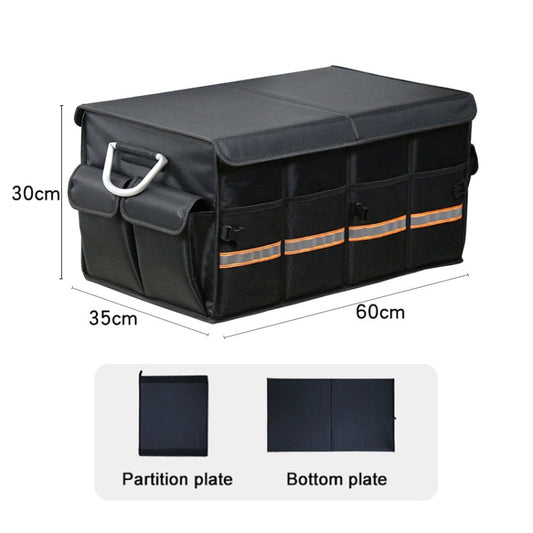 Car Trunk Foldable Storage Box, Capacity: 66L (Black) by buy2fix