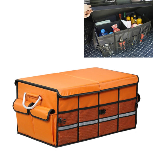 Car Trunk Foldable Storage Box, Capacity: 66L (Orange) by buy2fix