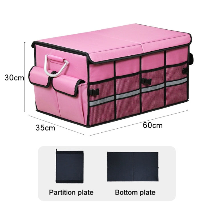 Car Trunk Foldable Storage Box, Capacity: 66L (Pink) by buy2fix