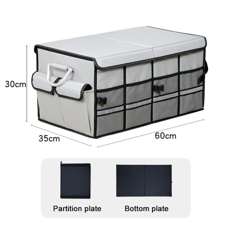 Car Trunk Foldable Storage Box, Capacity: 66L (Grey) by buy2fix