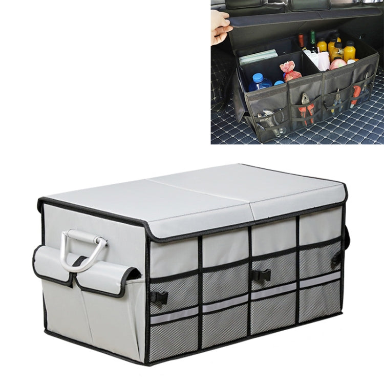 Car Trunk Foldable Storage Box, Capacity: 66L (Grey) by buy2fix