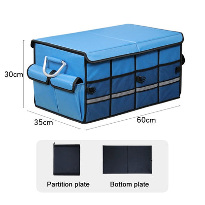 Car Trunk Foldable Storage Box, Capacity: 66L (Blue) by buy2fix
