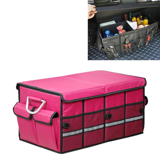 Car Trunk Foldable Storage Box, Capacity: 66L (Rose Red) by buy2fix