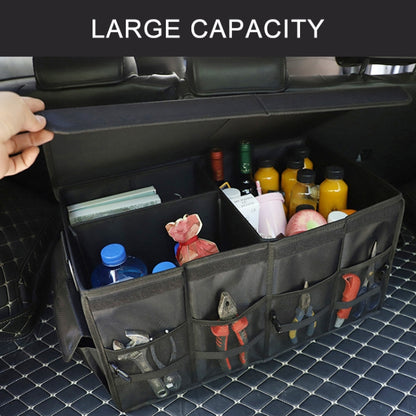 Car Trunk Foldable Storage Box, Capacity: 66L (Red) - Stowing Tidying by buy2fix | Online Shopping UK | buy2fix