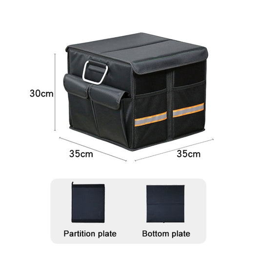 Car Trunk Foldable Storage Box, Capacity: 36L (Black) by buy2fix