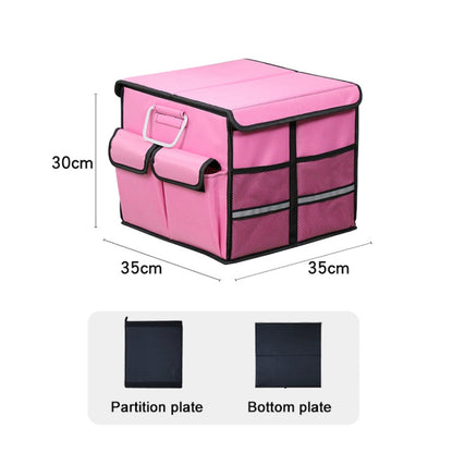 Car Trunk Foldable Storage Box, Capacity: 36L (Pink) by buy2fix