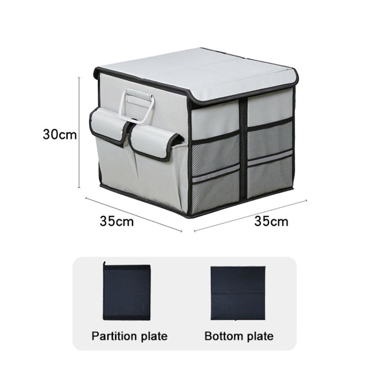 Car Trunk Foldable Storage Box, Capacity: 36L (Grey) by buy2fix
