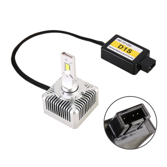 1 Pair D Series D1S Car HID Ballast to LED Headlight DC12V 35W 6000K 7000LM, CSP Lamp Bead - LED Headlamps by buy2fix | Online Shopping UK | buy2fix