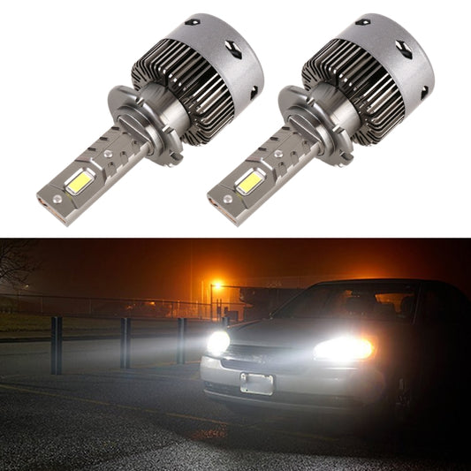 1 Pair D Series D4 Car HID Ballast to LED Headlight DC12V 35W 6000K 7000LM, 7040 Lamp Bead - LED Headlamps by buy2fix | Online Shopping UK | buy2fix