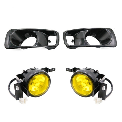1 Pair Car Modified Front Fog Light for Honda Civic 1999-2000 (Yellow Light) - Fog / Driving Lights by buy2fix | Online Shopping UK | buy2fix