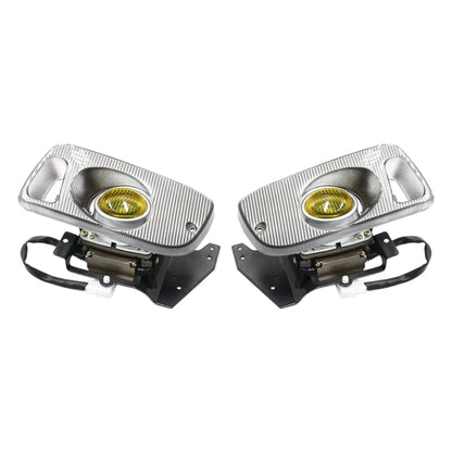 1 Pair Car Modified Front Fog Light for Honda Civic 1992-1995 (Yellow Light) - In Car by buy2fix | Online Shopping UK | buy2fix