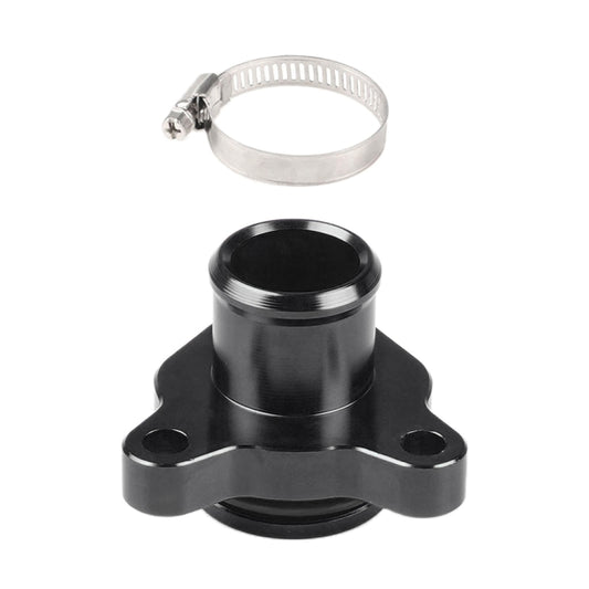Car Water Hose Joint Pipe Adaptor with Clamps 11537541992 for BMW 335i (Black) - Engine Fittings by buy2fix | Online Shopping UK | buy2fix