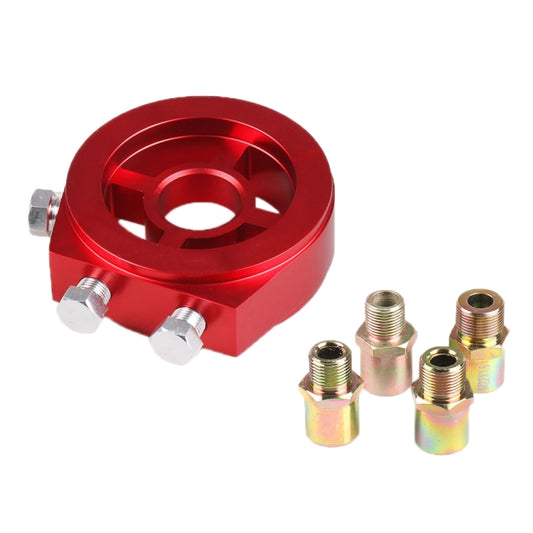 Car Modification Oil Temperature and Oil Pressure Gauge Adapter (Red) - Engine Fittings by buy2fix | Online Shopping UK | buy2fix