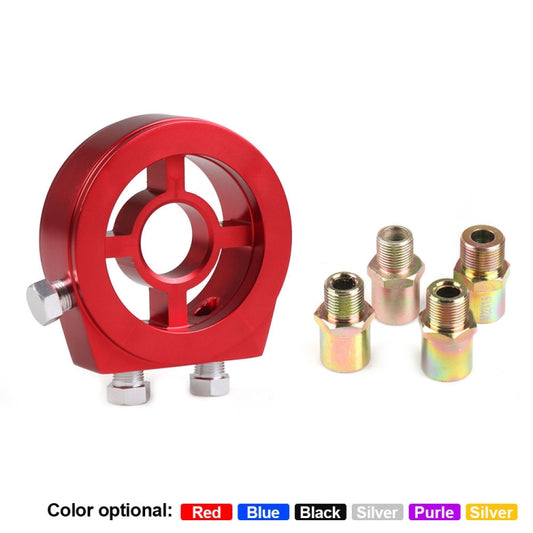 Car Modification Oil Temperature and Oil Pressure Gauge Adapter (Blue) - Engine Fittings by buy2fix | Online Shopping UK | buy2fix