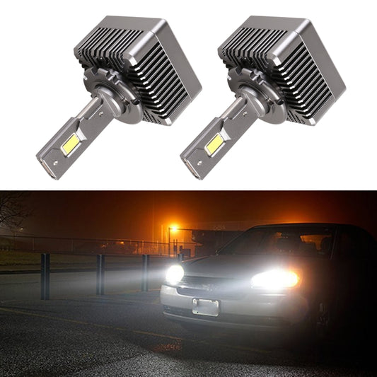 1 Pair D Series D1S Car HID Ballast to LED Headlight DC12V / 35W / 6000K / 5000LM - LED Headlamps by buy2fix | Online Shopping UK | buy2fix