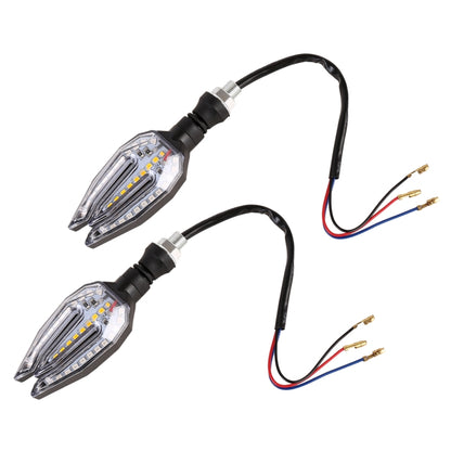 Motorcycle Turn Signal Light DC12V 1W 33LEDs SMD-3528 Lamp Beads (Blue Light) - Signal Lights by buy2fix | Online Shopping UK | buy2fix
