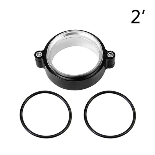 2.0 inch Car Exhaust V-band Clamp with Flange - Booster Cable & Clip by buy2fix | Online Shopping UK | buy2fix