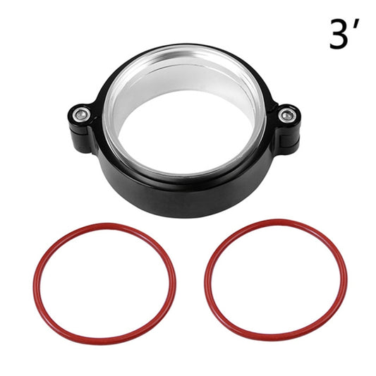 3.0 inch Car Exhaust V-band Clamp with Flange - Booster Cable & Clip by buy2fix | Online Shopping UK | buy2fix