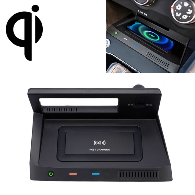 HFC-1030 Car Qi Standard Wireless Charger 10W Quick Charging for Volkswagen Tiguan L 2019-2021, Left Driving - Wireless Charging Pads by buy2fix | Online Shopping UK | buy2fix