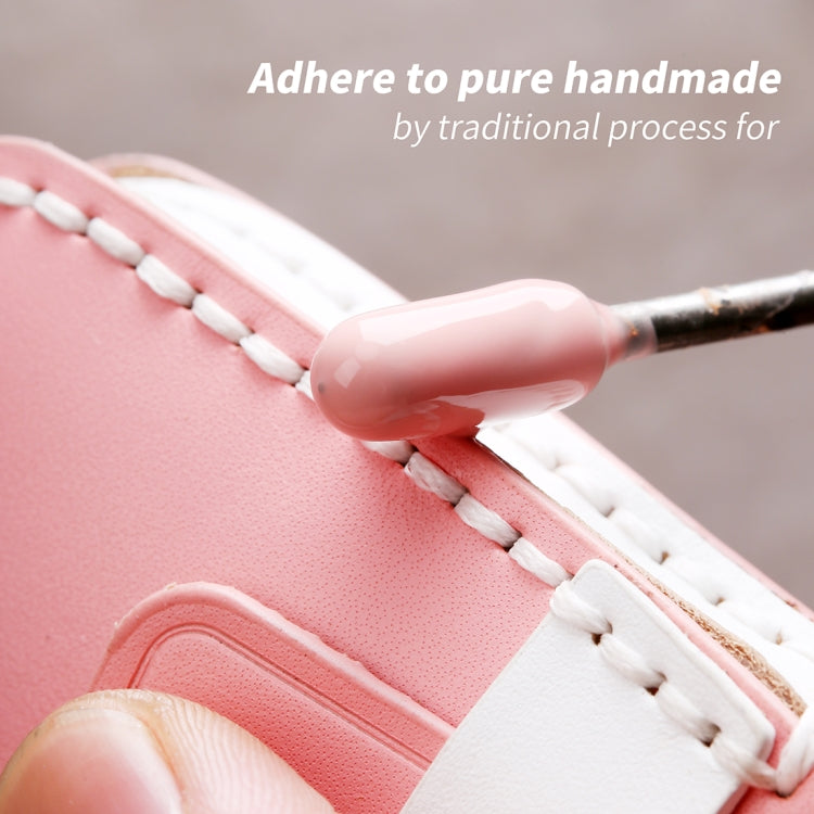 Hallmo Car Female Style Cowhide Leather Key Protective Cover for Toyota(Pink) - Car Key Cases by Hallmo | Online Shopping UK | buy2fix