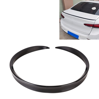 Car Modified Plastic Rear Wing Side Spoiler Lip, Black by buy2fix