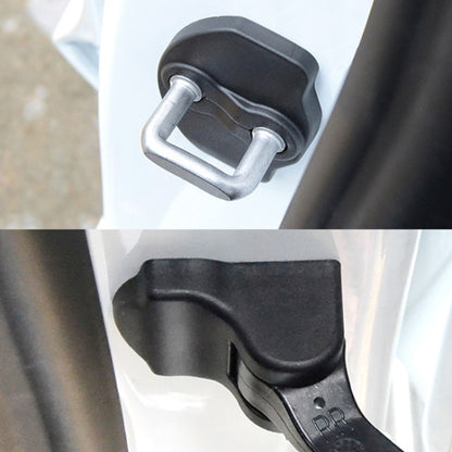 Car Door Lock Cover + Limiter Cover for Tesla Model Y by buy2fix