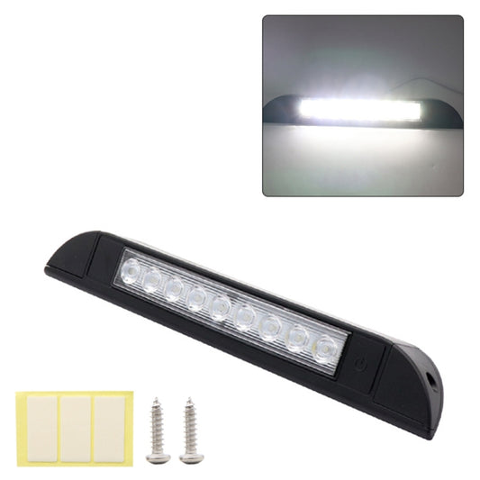 RV / Yacht Awning LED Strip Light DC12-28V with 9 LEDs Lamp Beads (Black) - Dome Lights by buy2fix | Online Shopping UK | buy2fix
