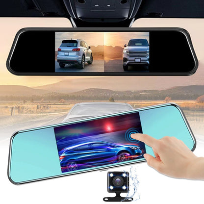 K5 5.5 inch Car Streaming Media Double Recording Vision Driving Recorder by buy2fix