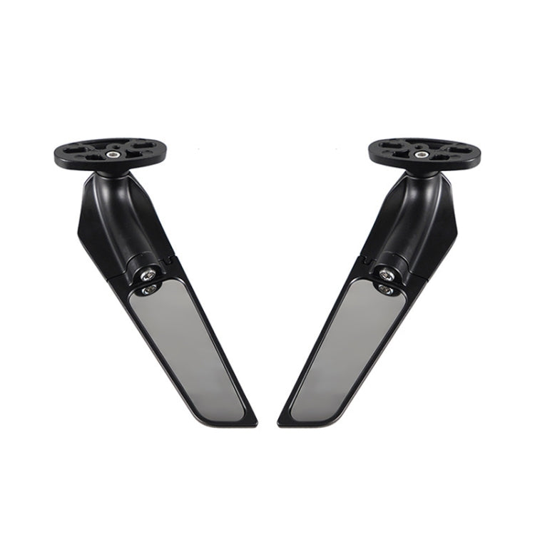 1 Pair Motorcycle Modified Wind Wing Adjustable Rotating Rearview Mirror - Side Mirrors by buy2fix | Online Shopping UK | buy2fix