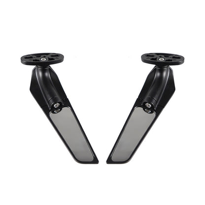 1 Pair Motorcycle Modified Wind Wing Adjustable Rotating Rearview Mirror - Side Mirrors by buy2fix | Online Shopping UK | buy2fix