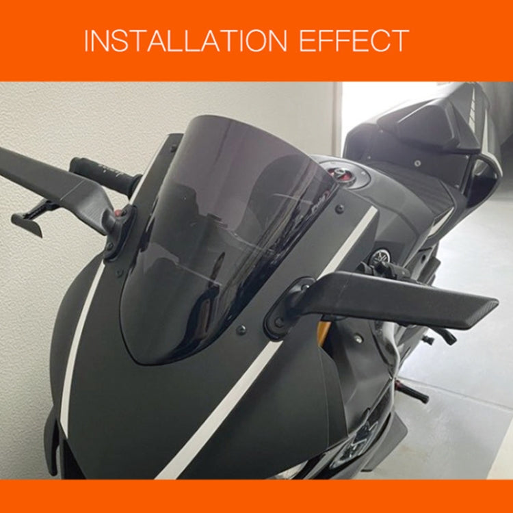 1 Pair Motorcycle Modified Wind Wing Adjustable Rotating Rearview Mirror - Side Mirrors by buy2fix | Online Shopping UK | buy2fix