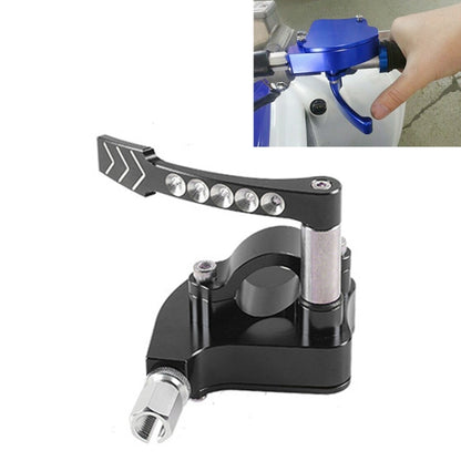 Motorcycles 7/8 Thumb Throttle Assembly Pull (Black) - Replacement Parts by buy2fix | Online Shopping UK | buy2fix
