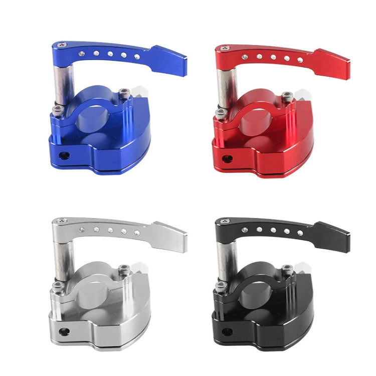 Motorcycles 7/8 Thumb Throttle Assembly Pull (Blue) - Replacement Parts by buy2fix | Online Shopping UK | buy2fix