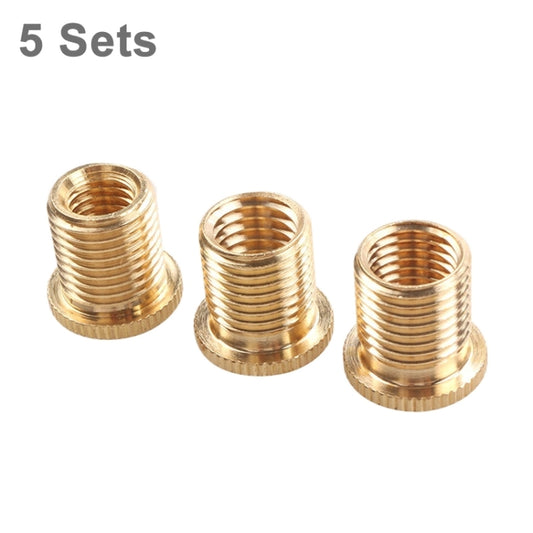 5 Set Car Gear Shift Knob Head Thread Adapter Nuts for M12x1.25 Gear Shift Knob - Shift Knob by buy2fix | Online Shopping UK | buy2fix