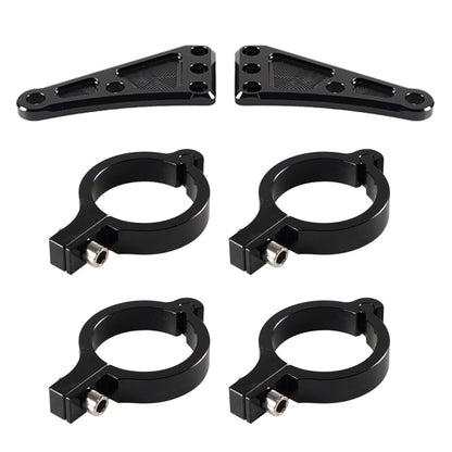 Motorcycle CNC Headlight  Holder Clamp for 41mm Front Fork Tube - Holder by buy2fix | Online Shopping UK | buy2fix