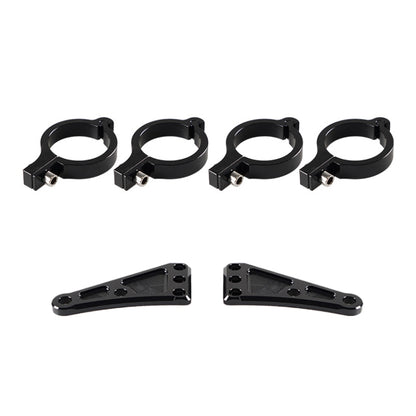 Motorcycle CNC Headlight  Holder Clamp for 41mm Front Fork Tube - Holder by buy2fix | Online Shopping UK | buy2fix