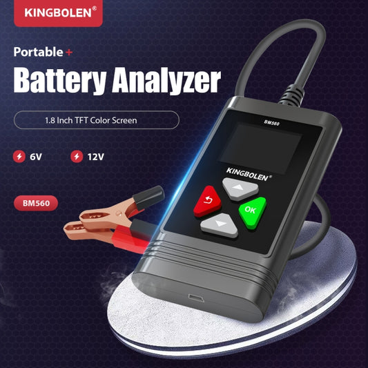 KINGBOLEN BM560 6V 12V Car Digital Load Battery Tester - Electronic Test by buy2fix | Online Shopping UK | buy2fix