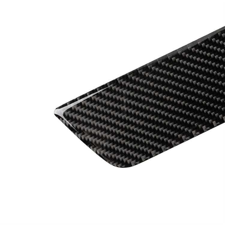 2 PCS Carbon Fiber Car Back Door Threshold Decorative Sticker for Tesla Model 3 by buy2fix