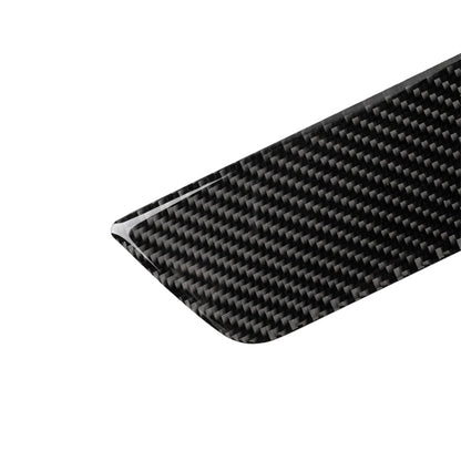 2 PCS Carbon Fiber Car Back Door Threshold Decorative Sticker for Tesla Model 3 by buy2fix