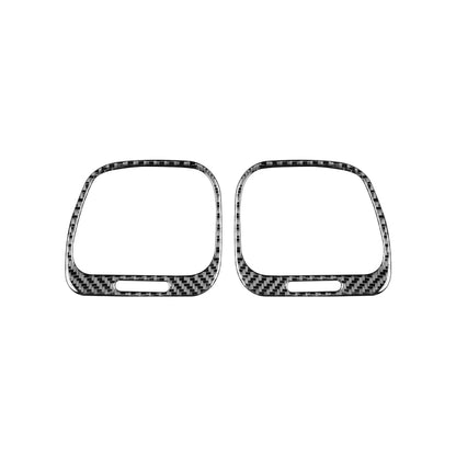 2 PCS / Set Carbon Fiber Car Left and Right Air Outlets Frame Decorative Sticker for Volkswagen Scirocco 2009-2016,Left and Right Drive Universal by buy2fix