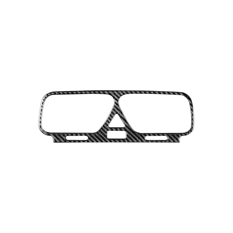 Carbon Fiber Car Central Control Air Outlet Frame Decorative Sticker for Volkswagen Scirocco 2009-2016,Left and Right Drive Universal by buy2fix