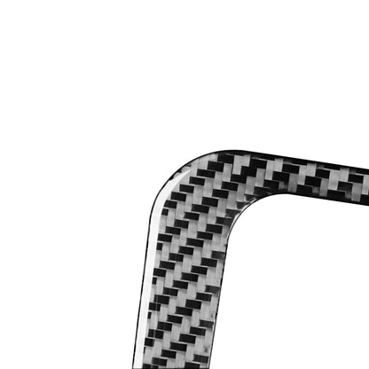 Carbon Fiber Car Central Control CD Air Conditioning Panel Decorative Sticker for Volkswagen Scirocco 2009-2016,Left and Right Drive Universal by buy2fix