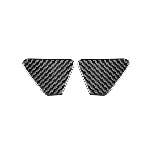2 PCS / Set Carbon Fiber Car Inner Door Bowl Decorative Sticker for Volkswagen Scirocco 2009-2016,Left and Right Drive Universal by buy2fix