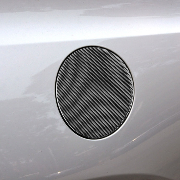 Carbon Fiber Car Fuel Tank Cover Decorative Sticker for Volkswagen Scirocco 2009-2016,Left and Right Drive Universal - Decorative Sticker by buy2fix | Online Shopping UK | buy2fix
